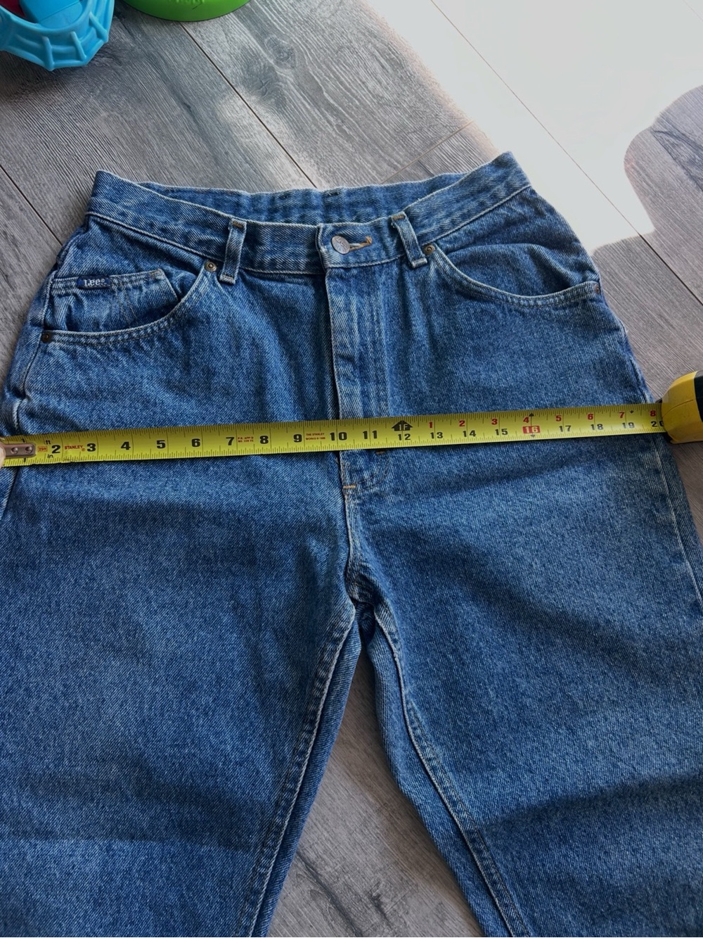 Lee Rider’s Vintage Blue Denim Jeans - Picture 3 of 10